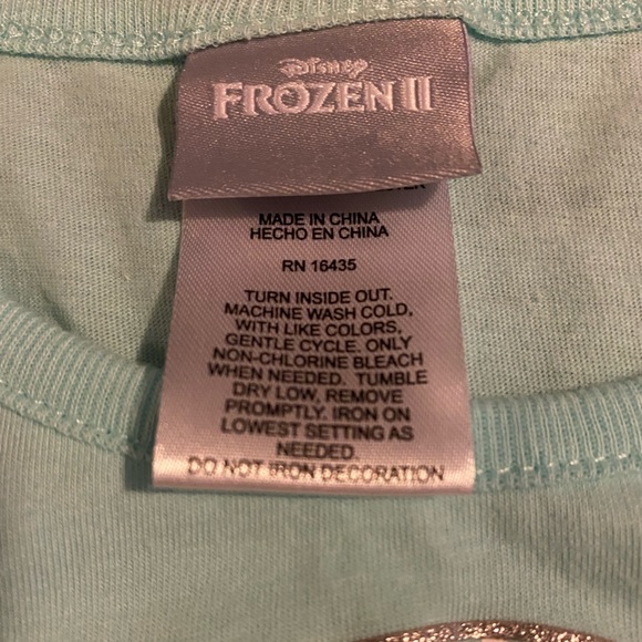 Disneys Frozen II Elsa and Anna Girls Long Sleeve Tutu Dress - Picture 7 of 8